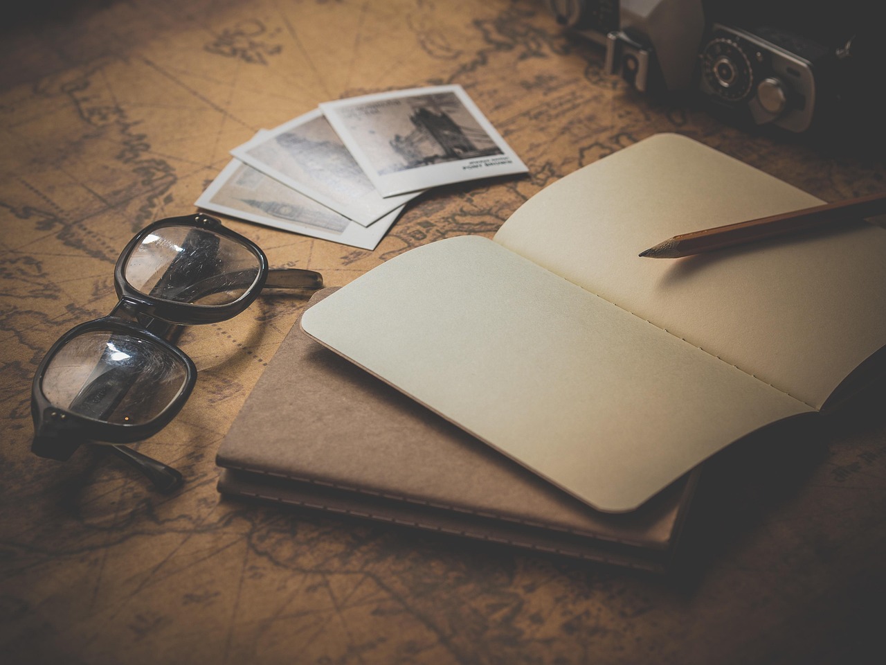 Free Notepad Glasses photo and picture