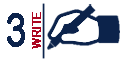 Write icon