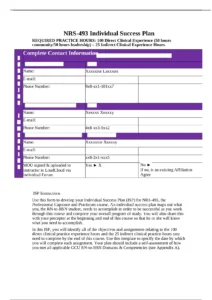 NRS 493 Topic 5 Midterm Evaluation of Student Assessment